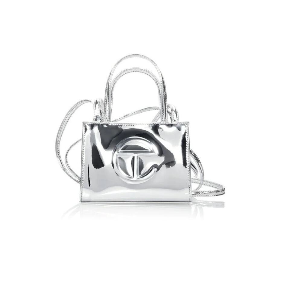 Small Telfar shopping bag MIRROR
